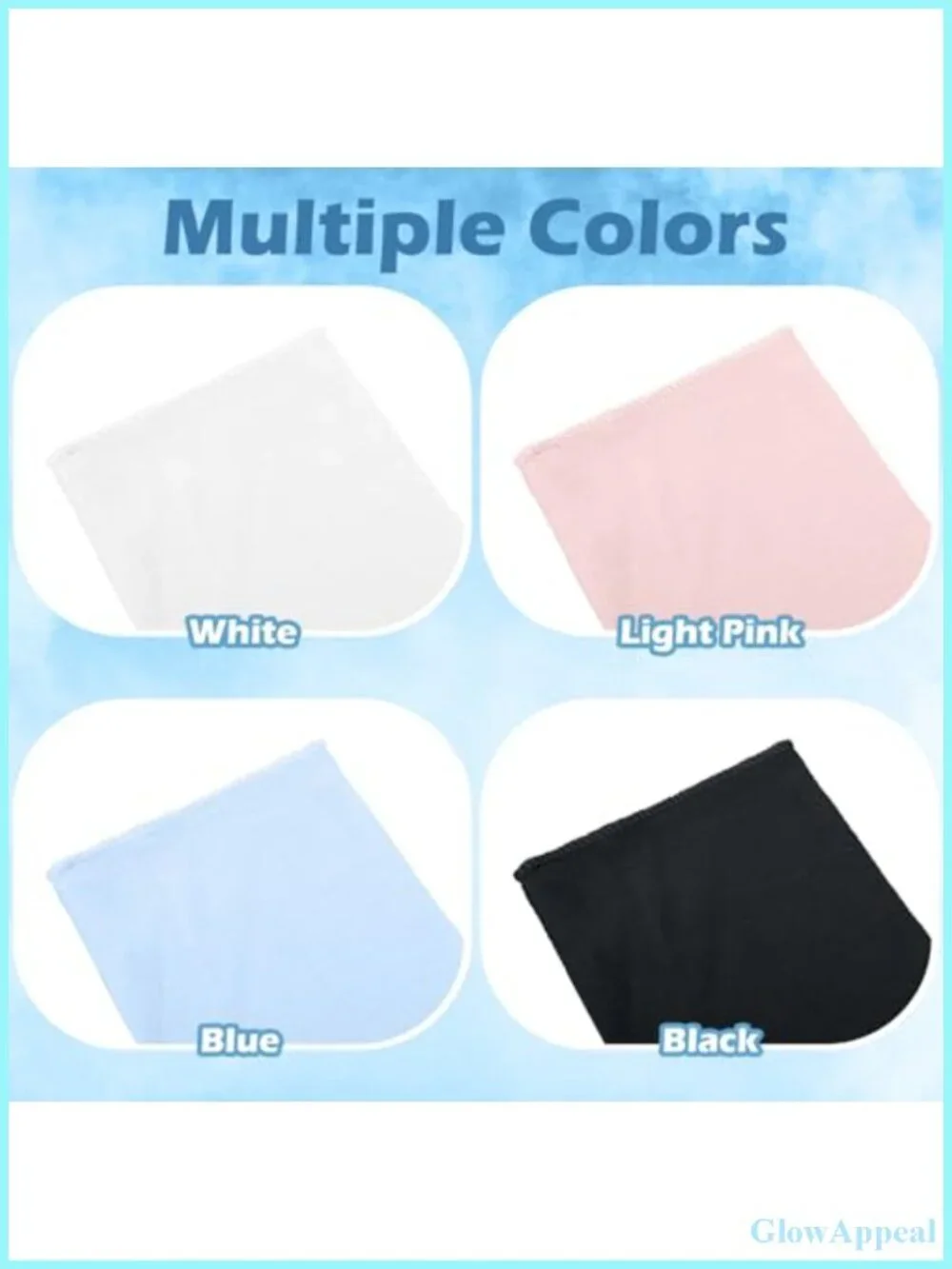 4 Pack Sun Gloves for Women UV Protection Fingerless Modal Cotton Driving Gloves